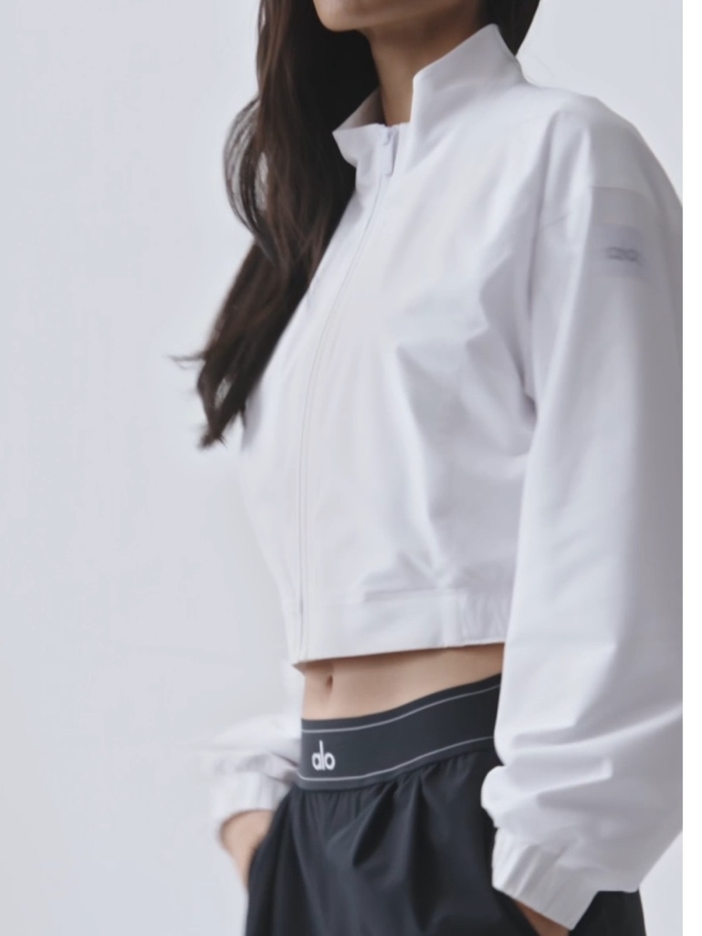 ALO Yoga Club House Jacket in WHITE
